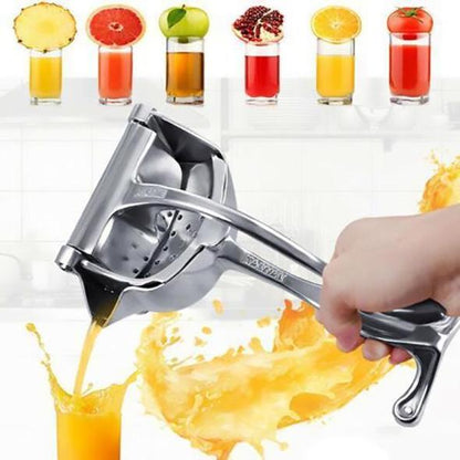 🍋🍊Heißer Verkauf🍹Edelstahl Manueller Entsafter Handfruchtpresse