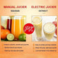 🍋🍊Heißer Verkauf🍹Edelstahl Manueller Entsafter Handfruchtpresse