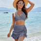 🌸Frühjahr-Sommer-Promotion-Periode! -Dick gestreifter Bikini mit hoher Taille 🌸（49% Rabatt）