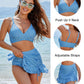 🌸Frühjahr-Sommer-Promotion-Periode! -Dick gestreifter Bikini mit hoher Taille 🌸（49% Rabatt）