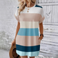 ⏳Zeitlich begrenzter Rabatt💥Damen Freizeitkleid mit Rundhalsausschnitt