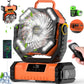 🔥Hot Sale 50% OFF🎁Tragbarer oszillierender Ventilator mit Fernbedienung