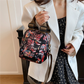 Damenmode Print Mehrschichtige Umhängetasche