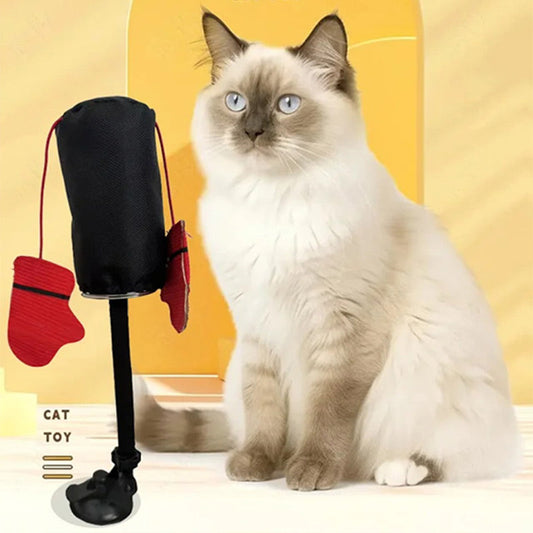 ⏳Begrenzte Zeit 50% Rabatt💥Interaktives Katzen-Boxsack-Spielzeug