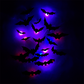 🔥🎁 2+1 GRATIS!!🥳 💞 50K+ VERKAUFT! ⚡🦇Gruselige 3D-Fledermaus LED-Wandleuchte, Halloween-Dekor für Innen und Außen👻