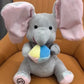 Süße Plüsch-Elefant-Puppe zum Versteckspielen