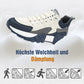 Neue, erhöhte, rutschfeste Sport- und Freizeitschuhe mit Plateau