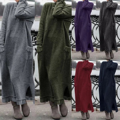 🔥Ferienangebot 55 % Rabatt🔥Lockeres Maxikleid aus Spitze in Übergröße Nein