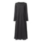 🔥Ferienangebot 55 % Rabatt🔥Lockeres Maxikleid aus Spitze in Übergröße Nein