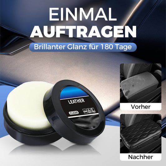 🧼 KAUFEN 2 ERHALTEN 3! ✨ Reinigungs- & Pflegecreme für Leder - Tiefenreinigung mit Natürlichen Ölen für Möbel, Autositze & Accessoires 🛋️🌟