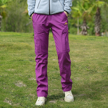 Damen Wasserfeste Dicke und Warme Wanderhose