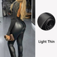 💖LETZTE TAG AKTION - 60% RABATT 💖 Damen-Leggings aus Leder mit hoher Taille und Verdickung