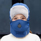 Thermal Hat with Detachable Breathing-Valve Mask