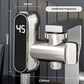 Elektrischer Warmwasserhahn ohne Installation mit Digitalanzeige