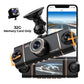 💎 60% RABATT! 💎 4-Kanal-HD-Dashcam mit Front-, Innen- und Heckaufzeichnung – 1080p, WLAN, GPS & 24/7 Parküberwachung 🚗📹
