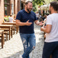 👖 60% RABATT! 🔥 Skinny Jeans Herren Used-Look – Schmale Passform, Atmungsaktive Baumwolle & Trendy Risse für Einen Coolen Style 💙