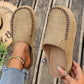 🎉 Neujahrsgeschenk – 50% RABATT!👡 Damen-Breite Mules-Hausschuhe: Slip-On + Stützende Sohle – retro & bequem für Frühling/Herbst