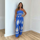 💥Sommer-Rabattaktion 60 % RABATT💥 Damen Ärmelloser Halfter-Jumpsuit mit weitem Bein
