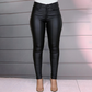 🌞Frühlingserwachen: 50% Rabatt!✨Damen Hochtaillierte PU-Skinny-Hose – Figurschmeichelnd, Vielseitig & Pflegeleicht