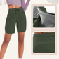 ✨Damen Hochtaillierte Sportshorts mit Schnelltrocknungsfunktion💥