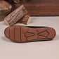 Damen-PU-Leder Loafers, flach