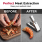 🦞 50% RABATT! 🔪 Hummerschalen-Entferner aus Edelstahl – Robuste Konstruktion, Ergonomischer Griff & Perfekt für einfachen Zugang zum Hummerfleisch 🍽️