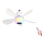 💡 LIMITIERTES ANGEBOT 50% RABATT! ✨ Deckenventilator mit Licht & Bluetooth – RGB, Lautsprecher, 3 Stufen 🌀