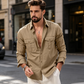 👔Lässiges Langarmhemd für Herren mit Taschen