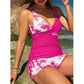 👙 50% RABATT! 🌴 Zweiteiliger Badeanzug mit tropischem Print und hoher Taille – schmeichelhaft & figurbetonend – Perfekt für Strand, Pool oder heiße Sommertage – inklusive Zahlung per Nachnahme ✨✅