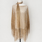 🏆 Last Day Special Price ! 💐Summer Metallic Crochet Cover-Up – Lightweight, Flowy & Effortlessly Stylish summer outfit
