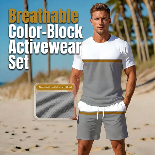 🛍️ Leichtes Freizeit-Outfit für Herren – 50 % reduziert, schnelltrocknend & elastisch, ideal für Fitness, Laufen & entspannte Tage