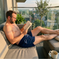 Schnelltrocknende Herren-Sommer-Badeshorts