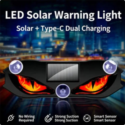 🚗🔆 Solarbetriebene LED-Warblampe für das Auto – 50 % Rabatt! Solarbetrieben, wetterfest, schaltet sich bei Dunkelheit automatisch ein – für mehr Sicherheit am Straßenrand. 🔥🛡️