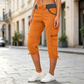 Capri-Cargo-Hose mit hoher Taille für Damen