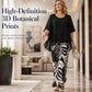 ⌛Limited Time Sale 50% OFF🔥Women’s Flutter Sleeve Top & Wide-Leg Pants Set