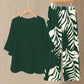 ⌛Limited Time Sale 50% OFF🔥Women’s Flutter Sleeve Top & Wide-Leg Pants Set