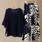 ⌛Limited Time Sale 50% OFF🔥Women’s Flutter Sleeve Top & Wide-Leg Pants Set