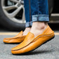 Handgefertigte Lederslipper für Herren im Mailänder Stil