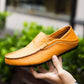 Handgefertigte Lederslipper für Herren im Mailänder Stil