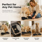 Wooden Dog Scratch Board with Pull-Out Treat Box