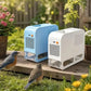 Elektrische Vogelfutter-Schälmaschine und Spreuabscheider