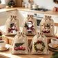🔥🔥 Nur noch 3 Stunden – ab 0,79 €!! 🎁🎄HEISSER VERKAUF! Weihnachtliche Geschenktüten mit Kordelzug 🧦🎅