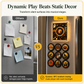 🔥🎄2026 Neuheit!! 🎅🎃Weihnachts-Kühlschrankmagnet-Set im Schallplattenspieler-Design mit NFC-Musikbox