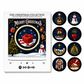 🔥🎄2026 Neuheit!! 🎅🎃Weihnachts-Kühlschrankmagnet-Set im Schallplattenspieler-Design mit NFC-Musikbox